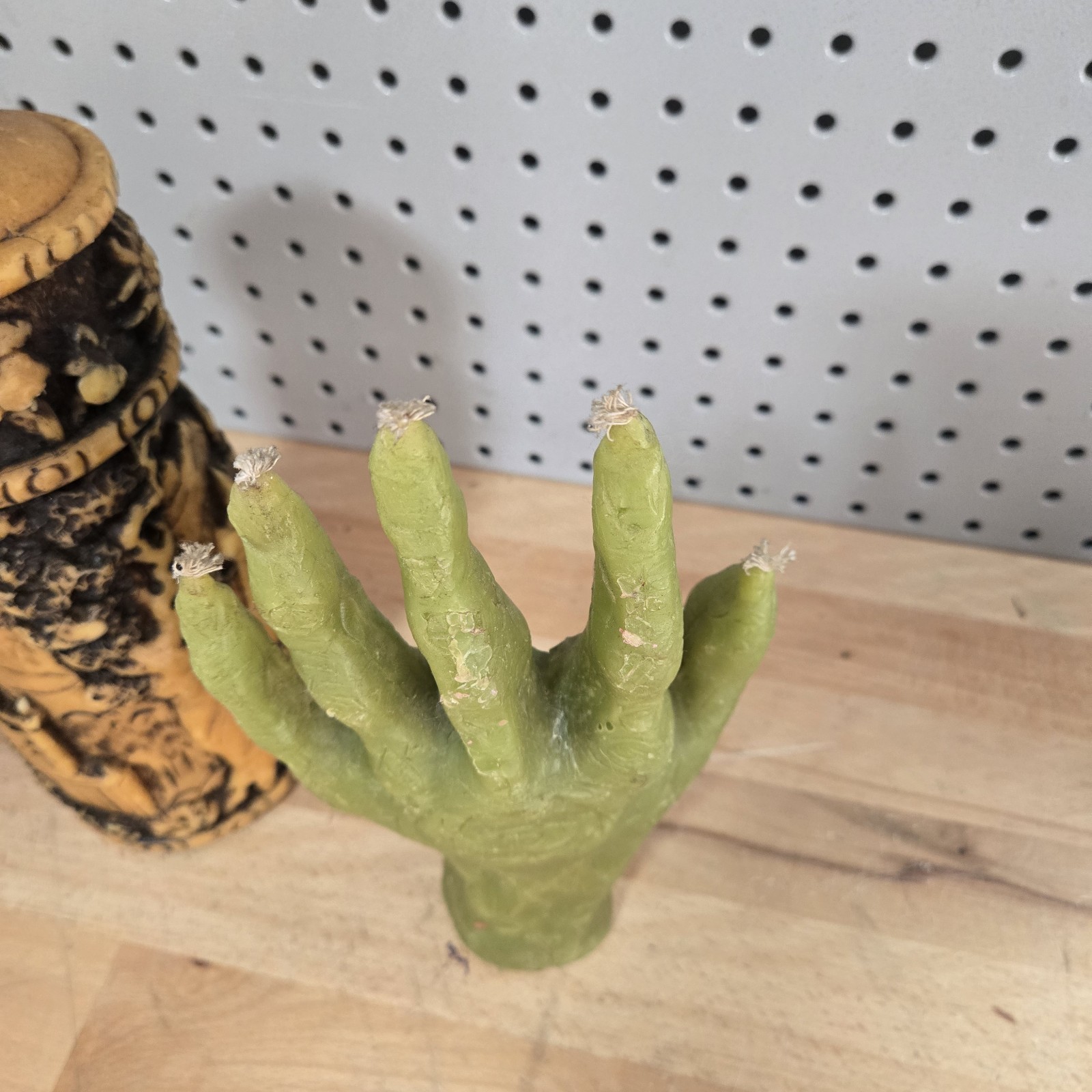 Hand of Glory Candle, Elephant Candle, Tower Candle SET OF 3 New Unused
