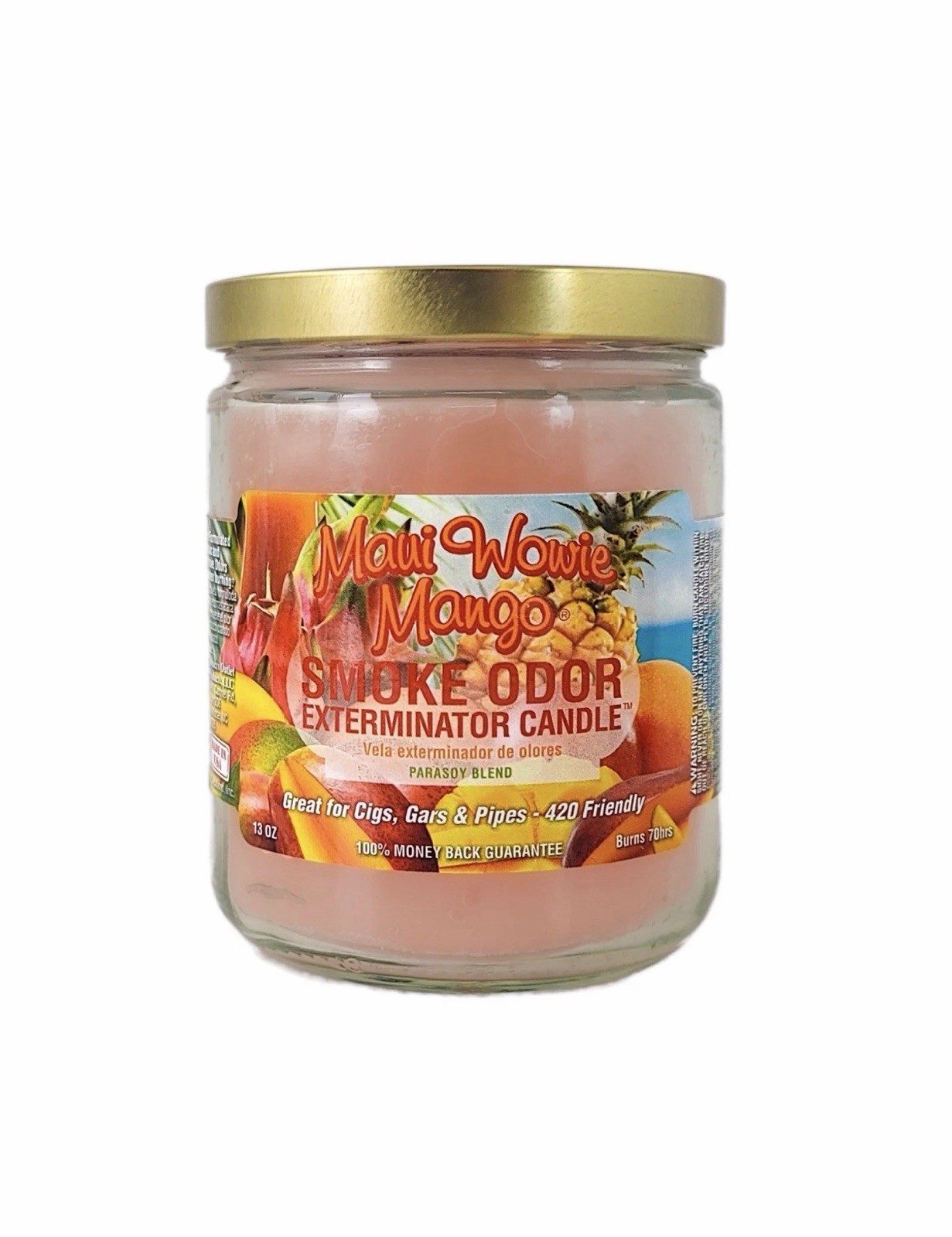Smoke Odor Exterminator Scented Candle , 13oz glass jar, Different Scents