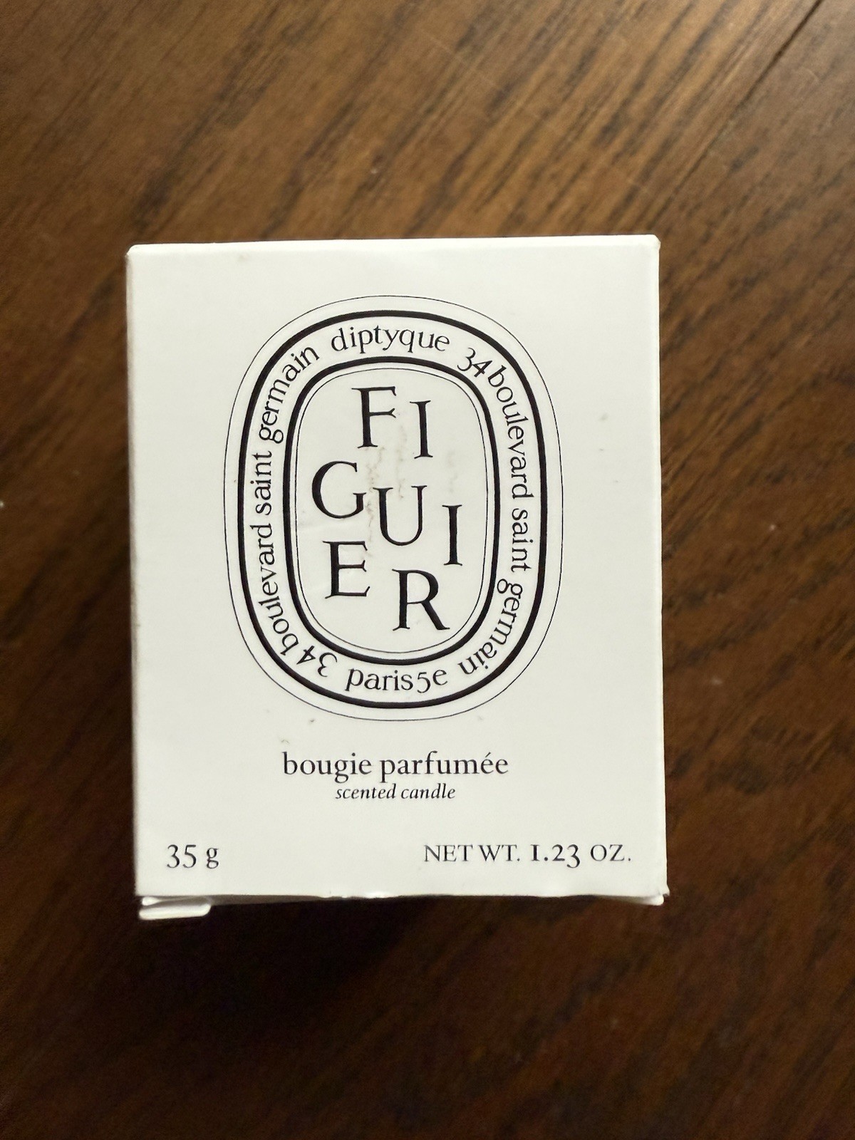 Diptyque Figuier Scented Candle 3.5g/1.23oz New In Box