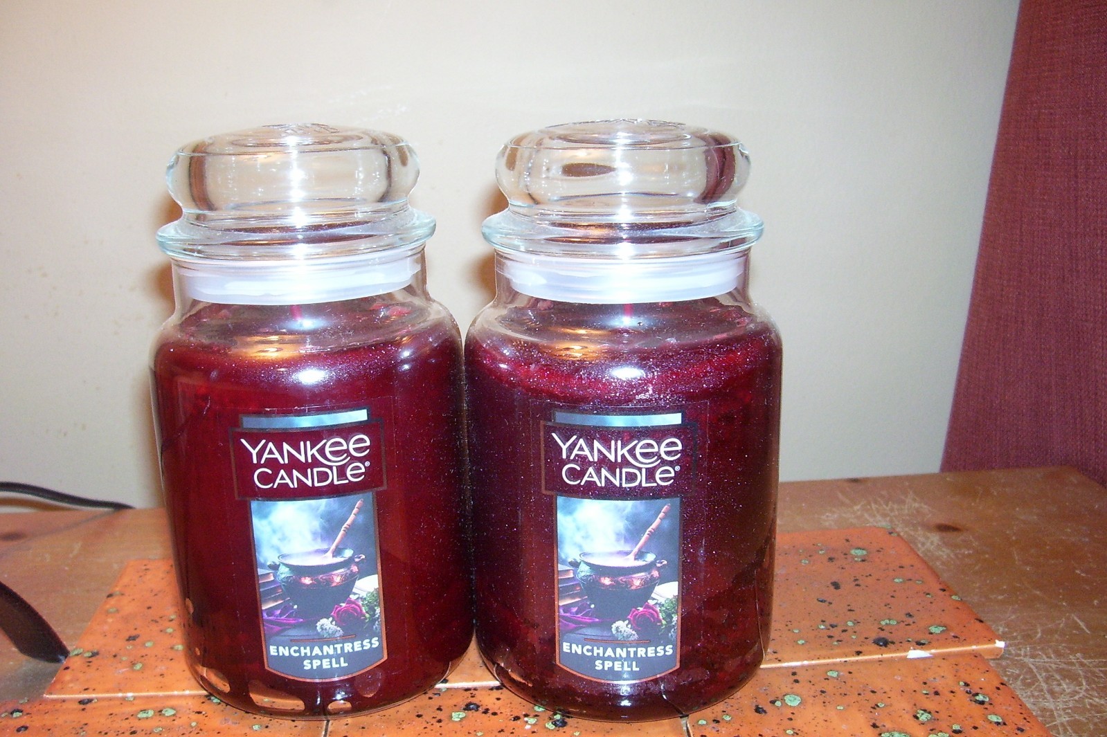 yankee candle 2-22oz JARS ENCHANTRESS SPELL