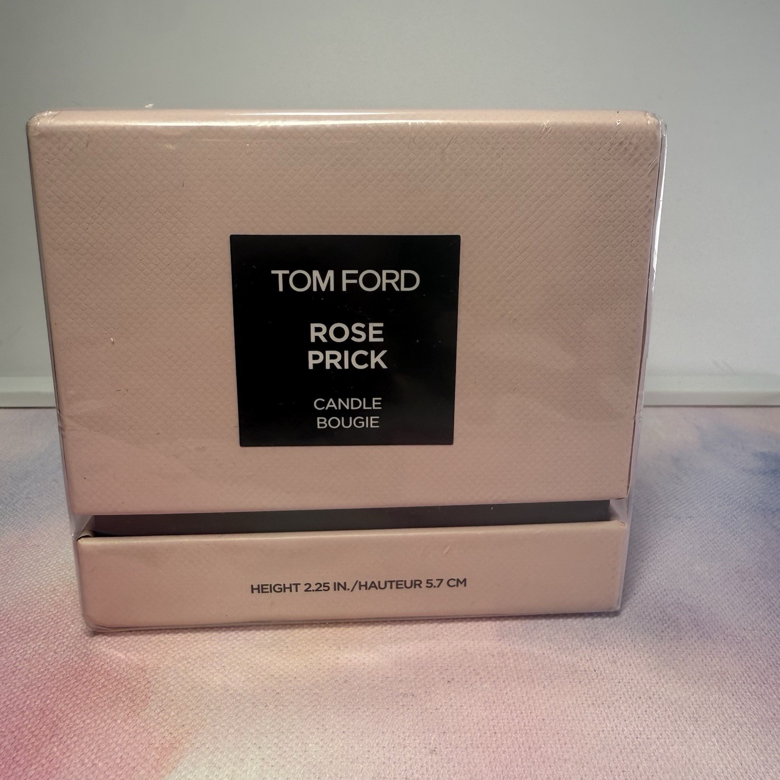 Tom Ford Rose Prick Candle Bougie Warm, Spicy Floral Scent Long Burning Luxury
