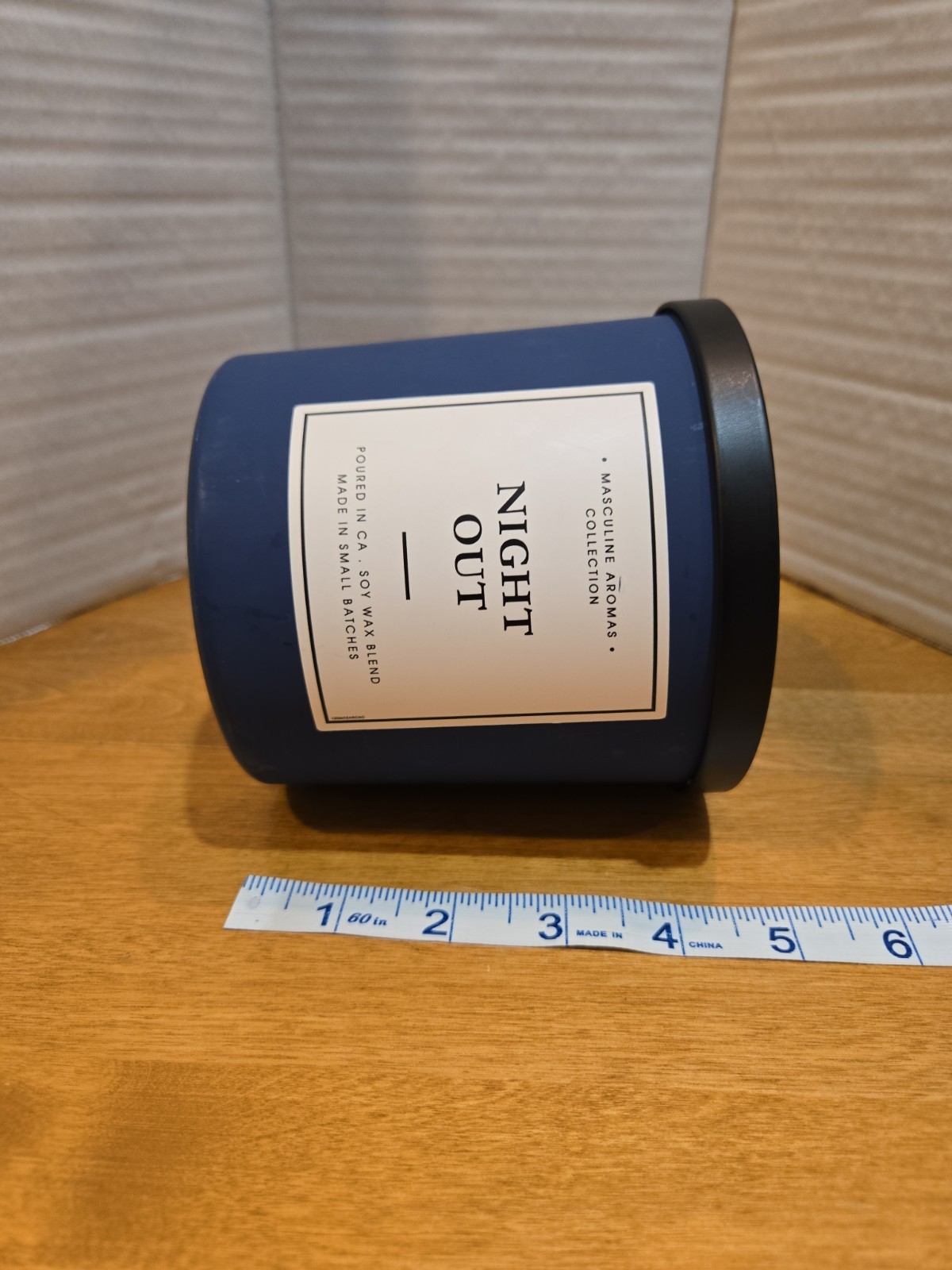 Leoben Night Out Three Wick 24 Ounce Candle Made In USA Vegan Soy Wax New