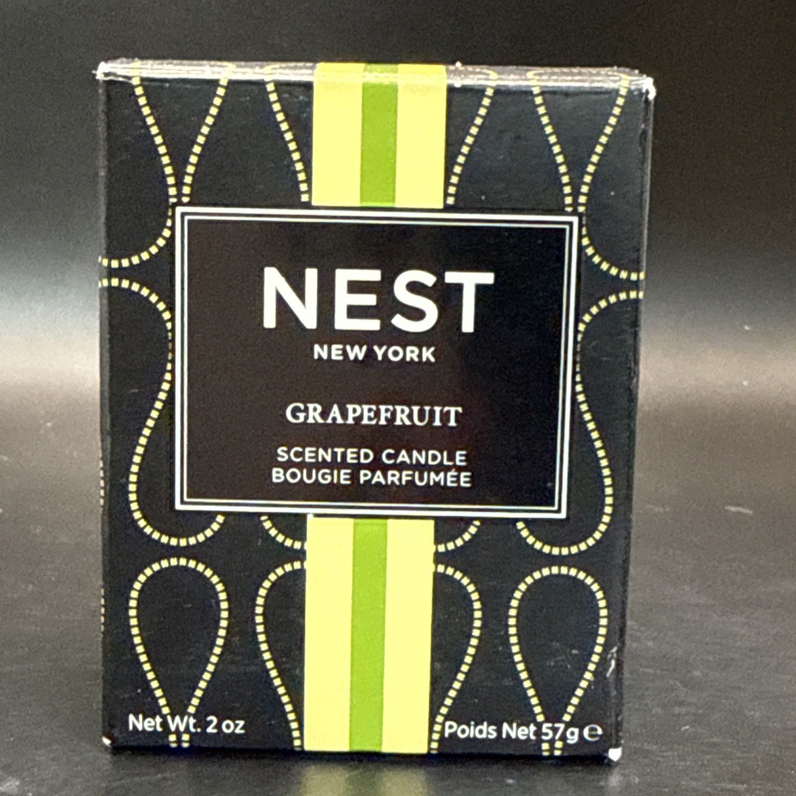 NEST Fragrances Votive Candle- Grapefruit, 2 oz 57g ~ 20 Hours Burn Time NIB