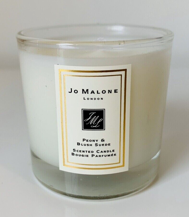 JO MALONE Peony & Blush Suede MINI scented jar candle 1.18″ Brand New