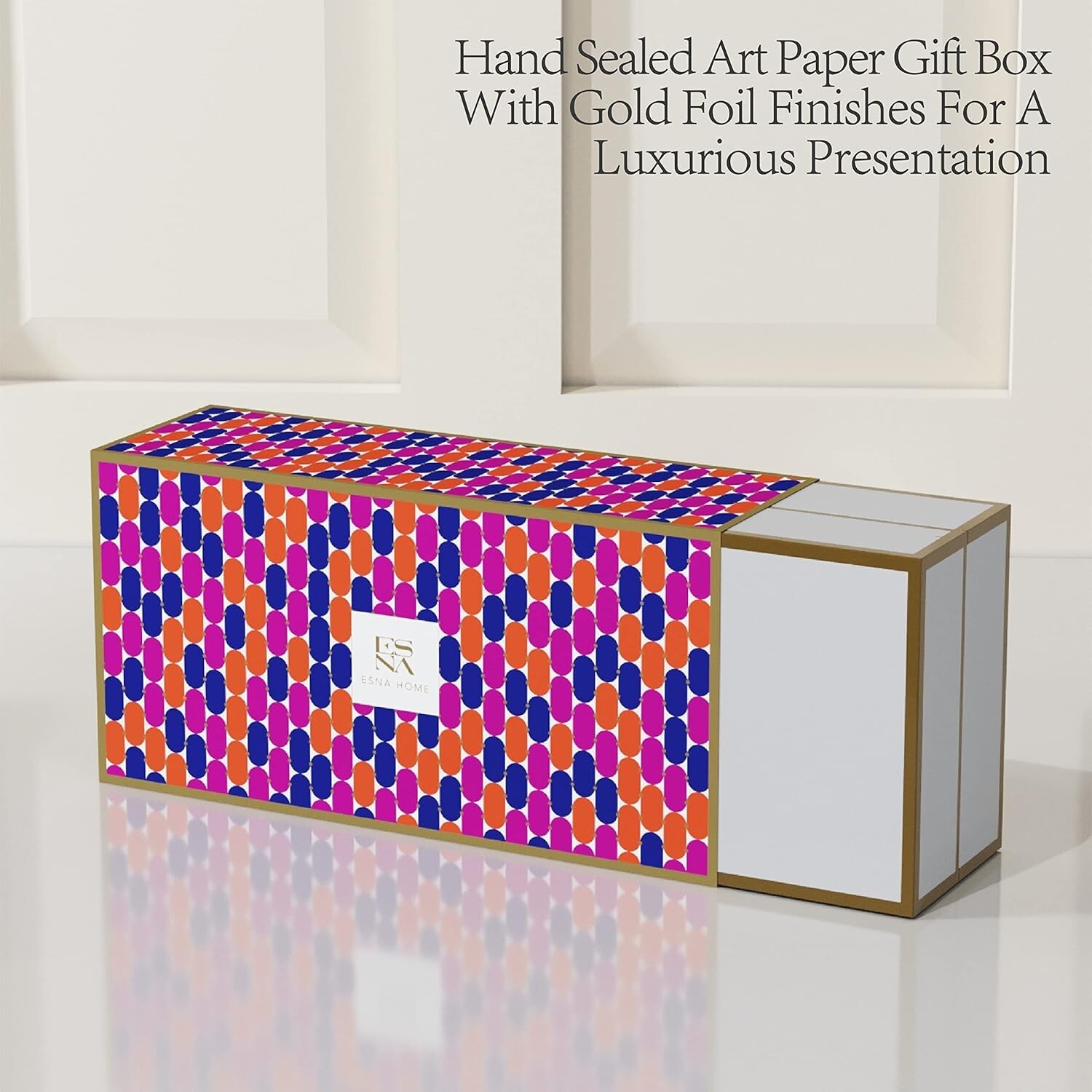 ESNA HOME Luxury Trio Gift Set | 3 Full-Size Aromatherapy All Natural Candles