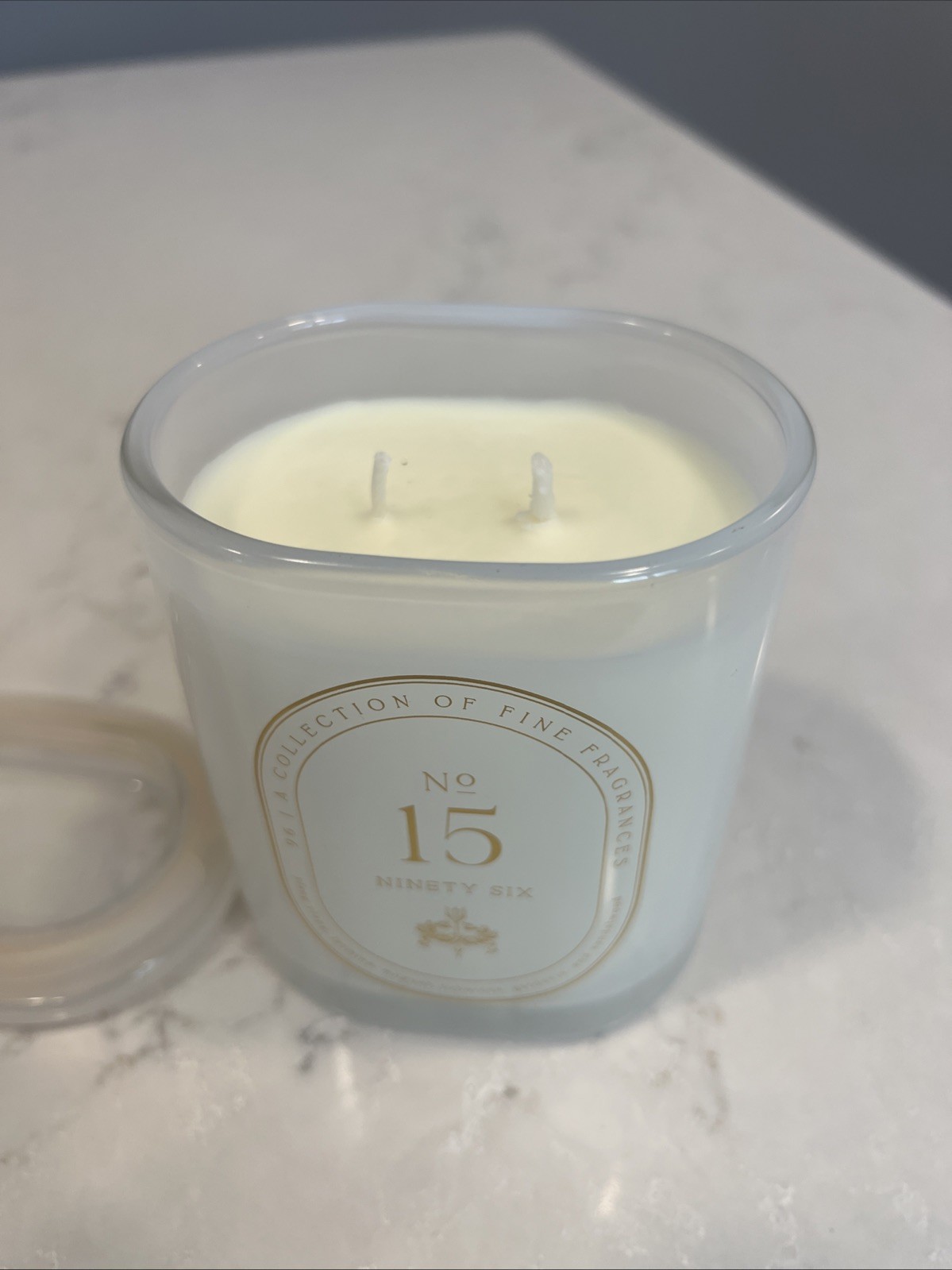 DW Home Ninety Six No. 15 Candle 10.1oz Luxury Jasmine Gardenia Sandalwood Ylang