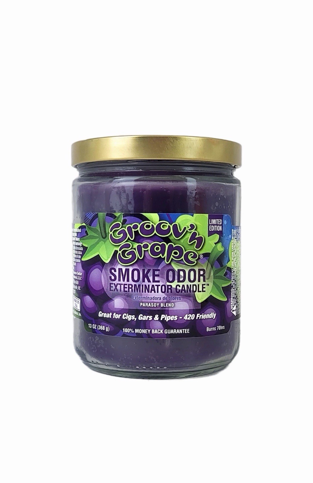 Smoke Odor Exterminator Scented Candle , 13oz glass jar, Different Scents