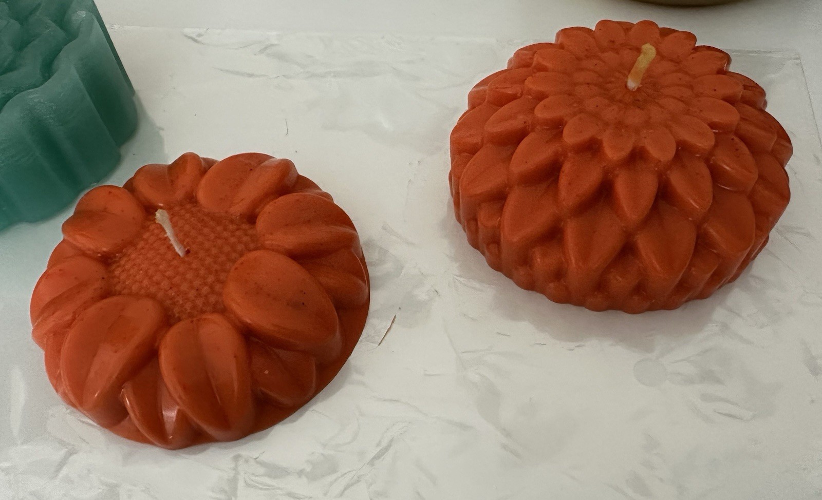 Flower Shaped Candles