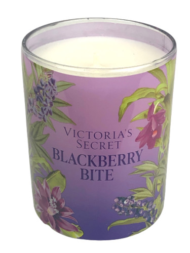 VICTORIAS SECRET BLACKBERRY BITE SCENTED SINGLE WICK CANDLE 9 oz New Free Ship