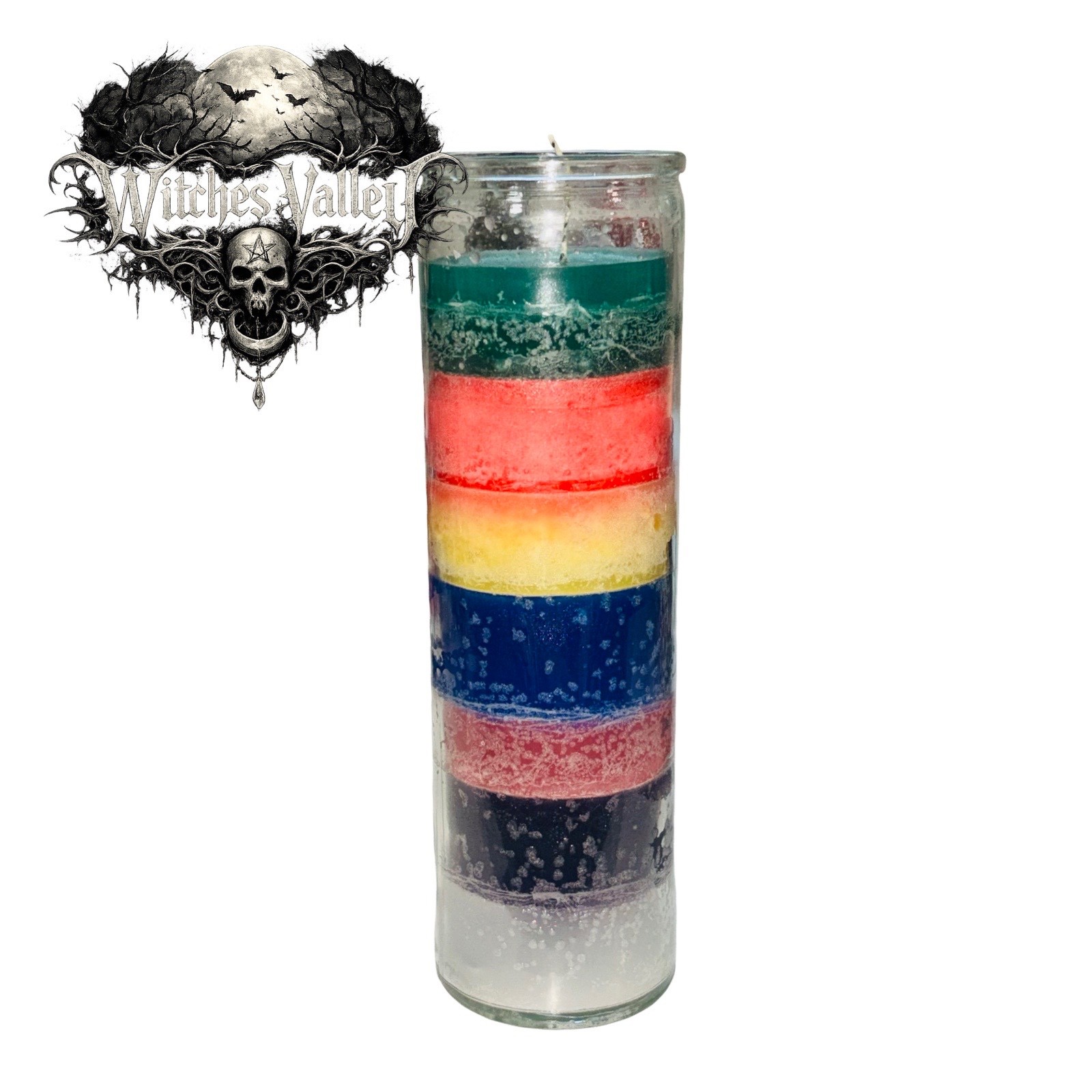 7 Chakras Candle | Seven Color Reiki Candle | Chakra Healing Candle | Meditation