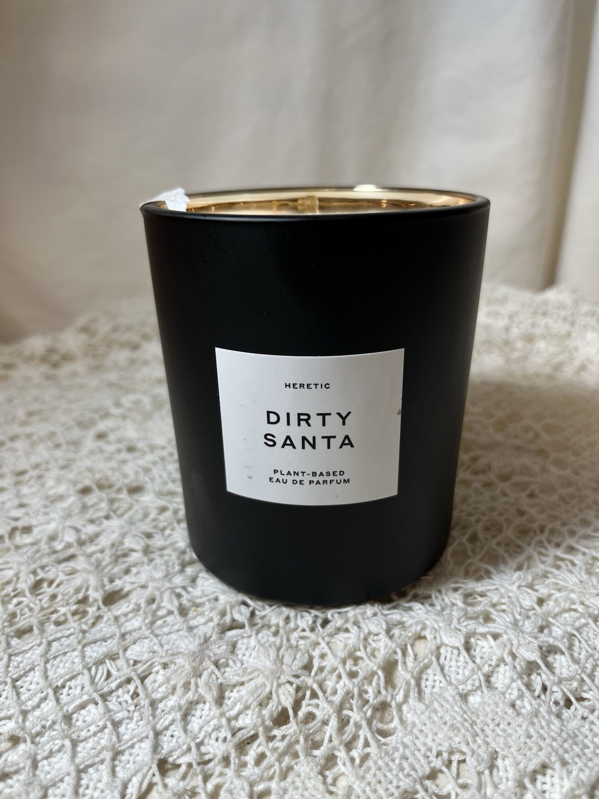 Heretic Parfum Dirty Santa Candle NEW No Box