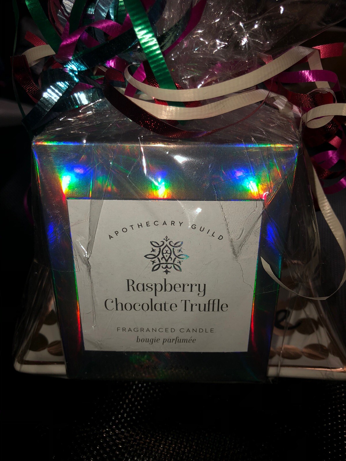 Apothecary Guild Raspberry Chocolate Truffle Scented Candle 7.8 Oz, 220g