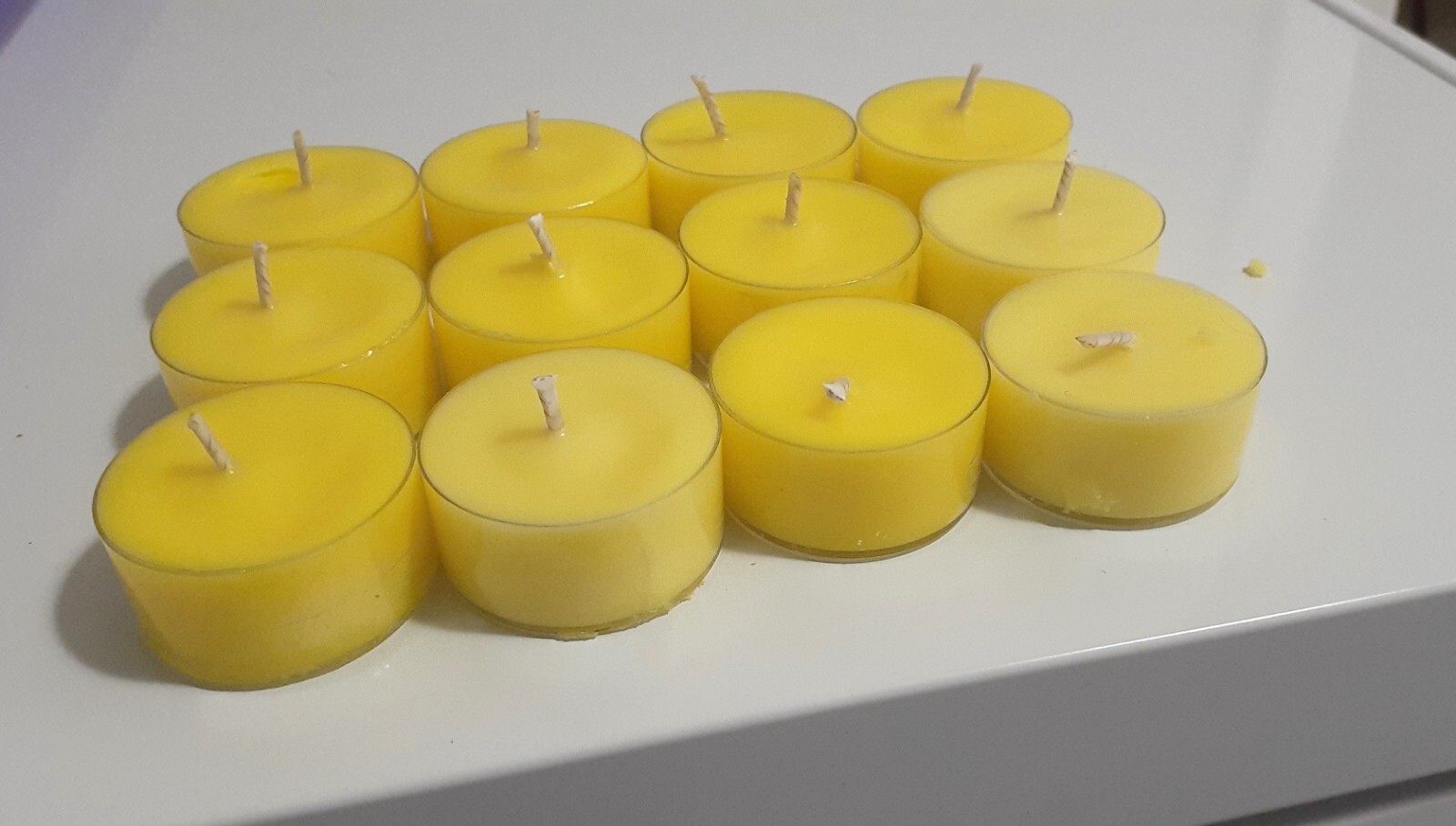 25 TEA LIGHTS CHOCOLATE CANDY CORN HIGHLY SCENTED HANDMADE SOY WAX