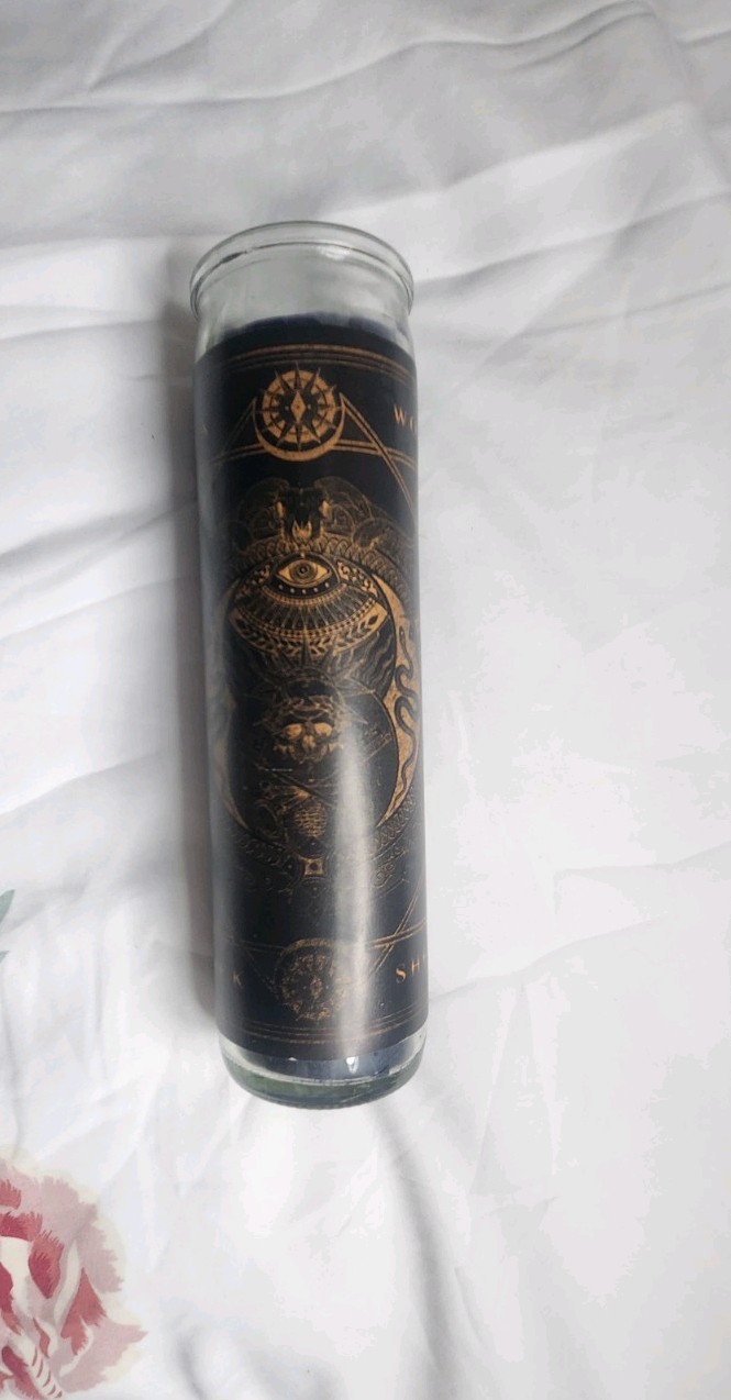 LIMITED Yelawolf BlackSheep Glass Jar Candle, Unscented Decor