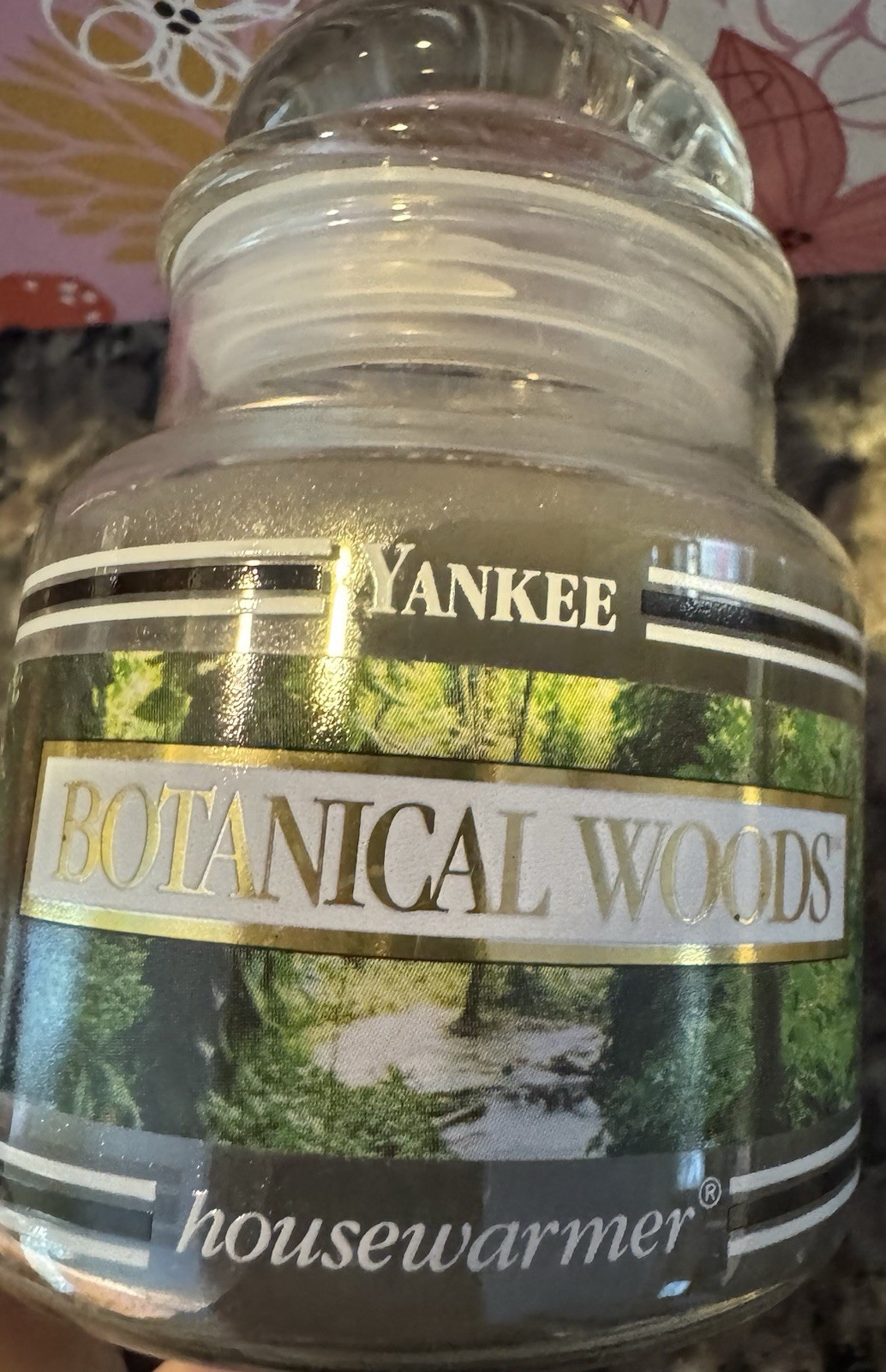 RARE Black Band BOTANICAL WOODS Yankee Candle! Only 3 Others 3.7 Oz on eBay!