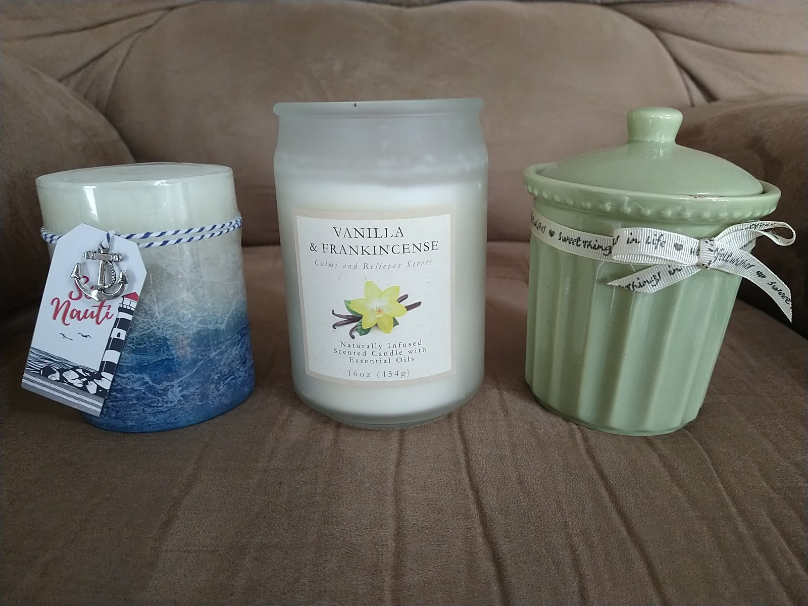 Fragrant Candles, Mixed lot of 3