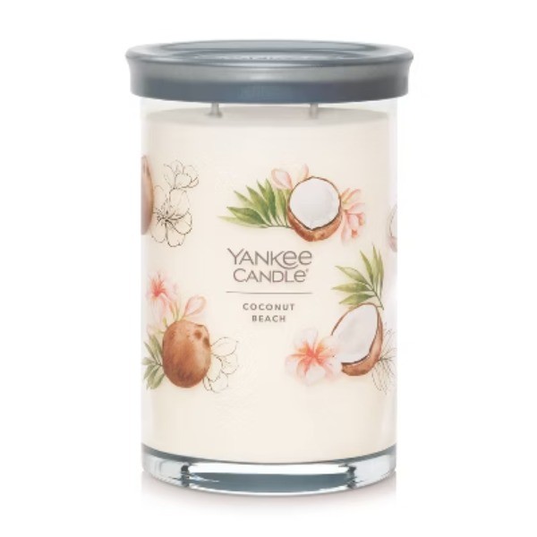 20oz Signature Large Tumbler Candle Coconut Beach Soy-Wax Blend