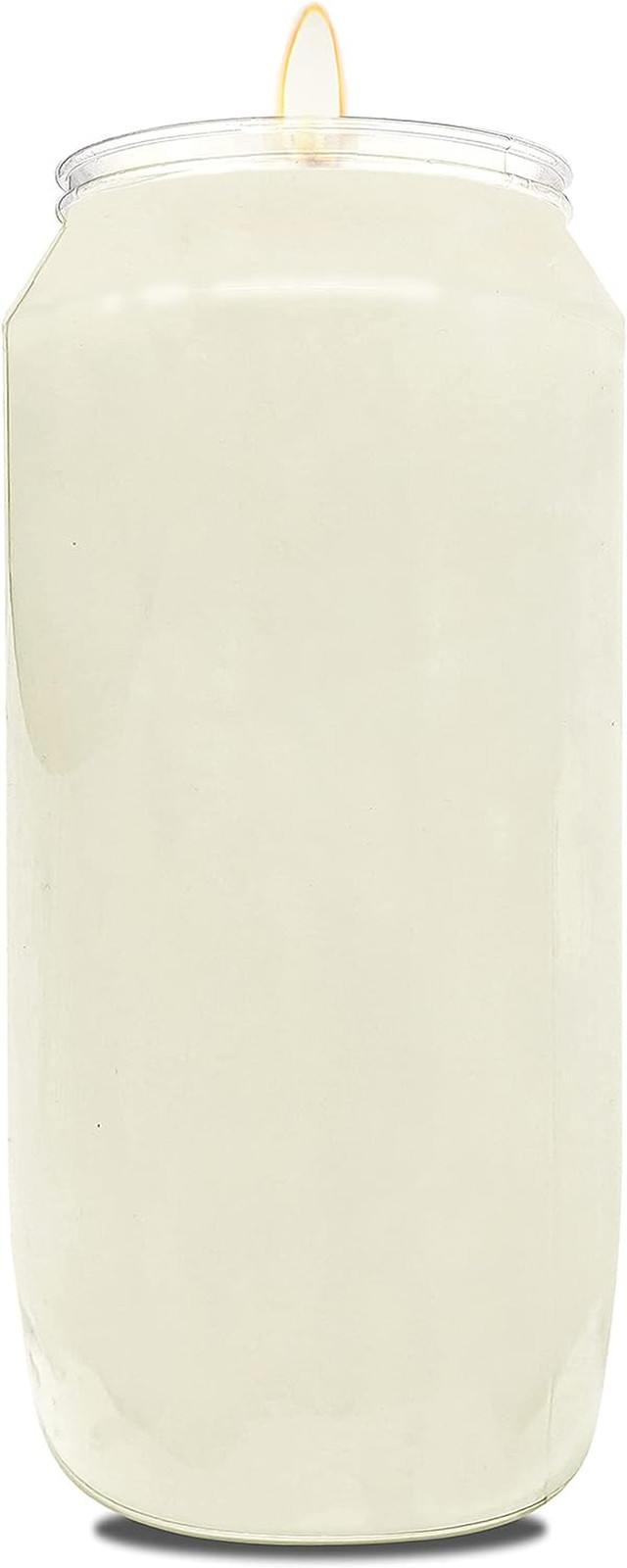 7 Day White Prayer Candles, 20 Pack – 6″ Tall Pillar Candles for Religious, Memo