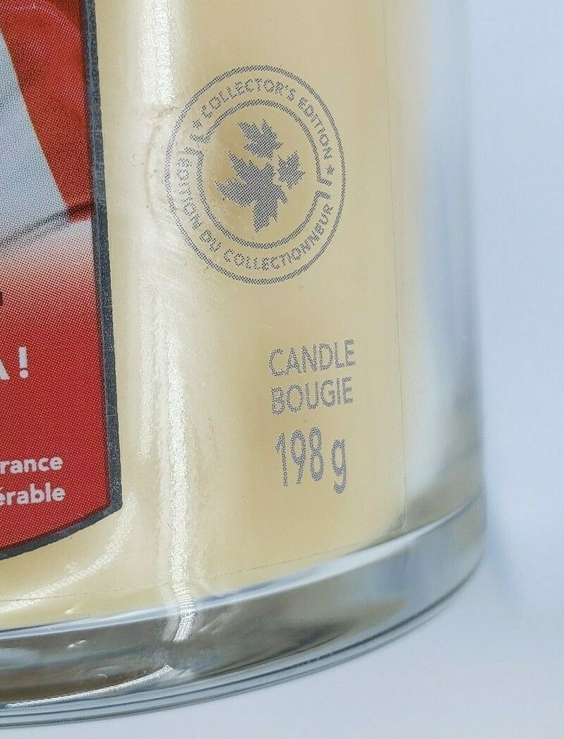 Rare Yankee Candle O Canada Maple Syrup Tumbler 198g 7oz Collectors Edition New