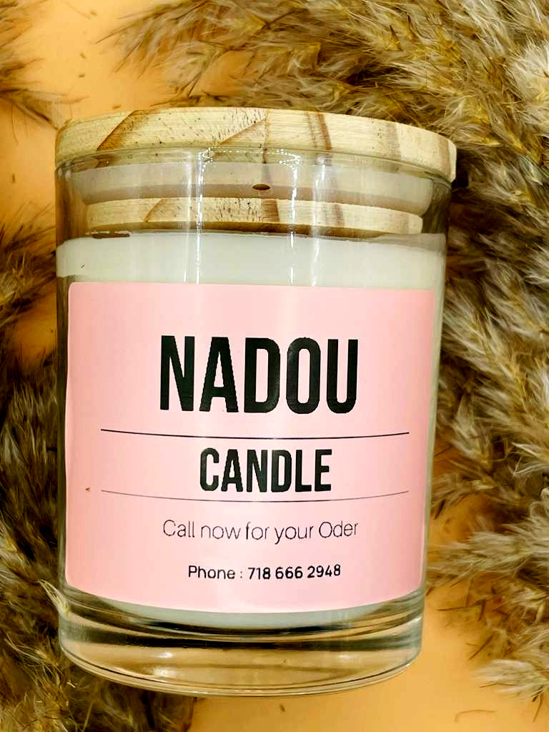 CLARANADOUCANDLE – Luxury Scented Candle for Bedroom & Living Room | Long-Lastin