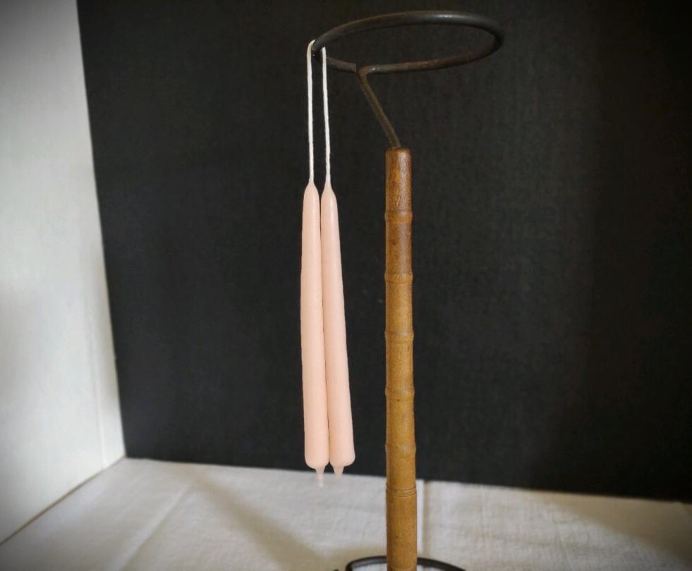 Hand-Dipped Taper Candle Pair ~ 6″ Mini ~ 11 Colors ~ Scented & Unscented