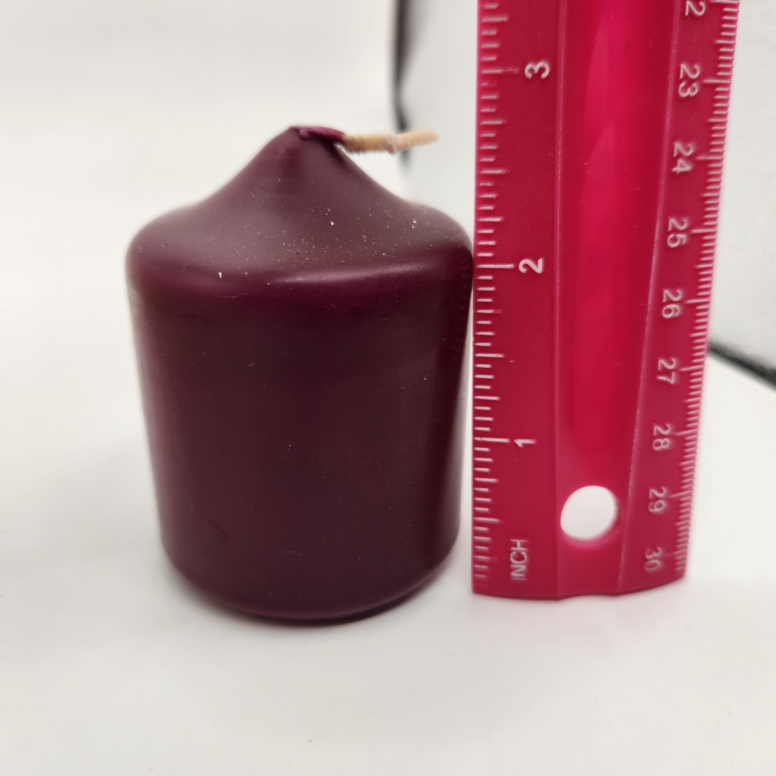 12 Pack Candle-lite 2″ x 2.5″ Small Pillar Candles Black Cherry Scent