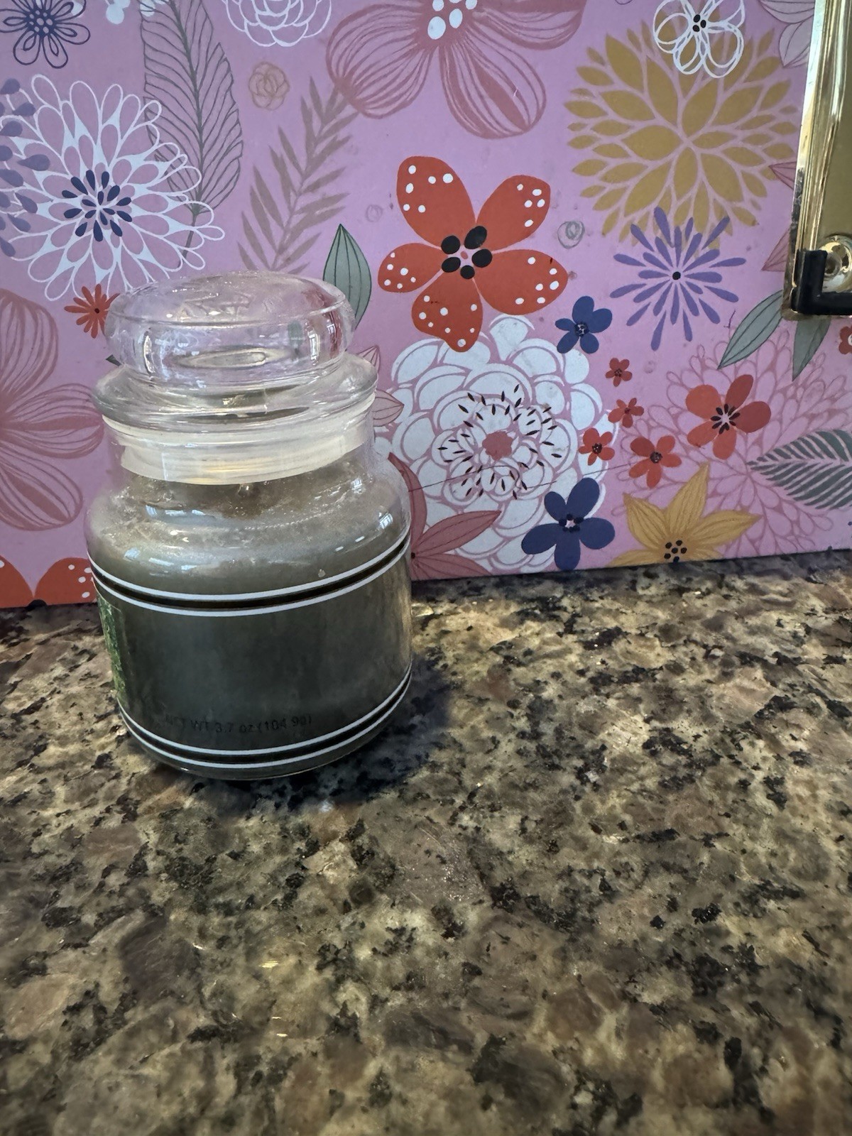 RARE Black Band BOTANICAL WOODS Yankee Candle! Only 3 Others 3.7 Oz on eBay!