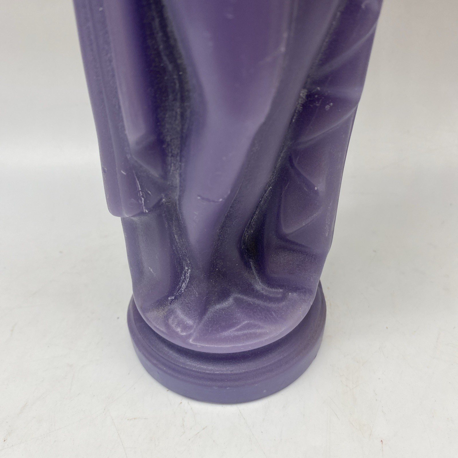 Art Deco Style Nude Woman Candle Lavender
