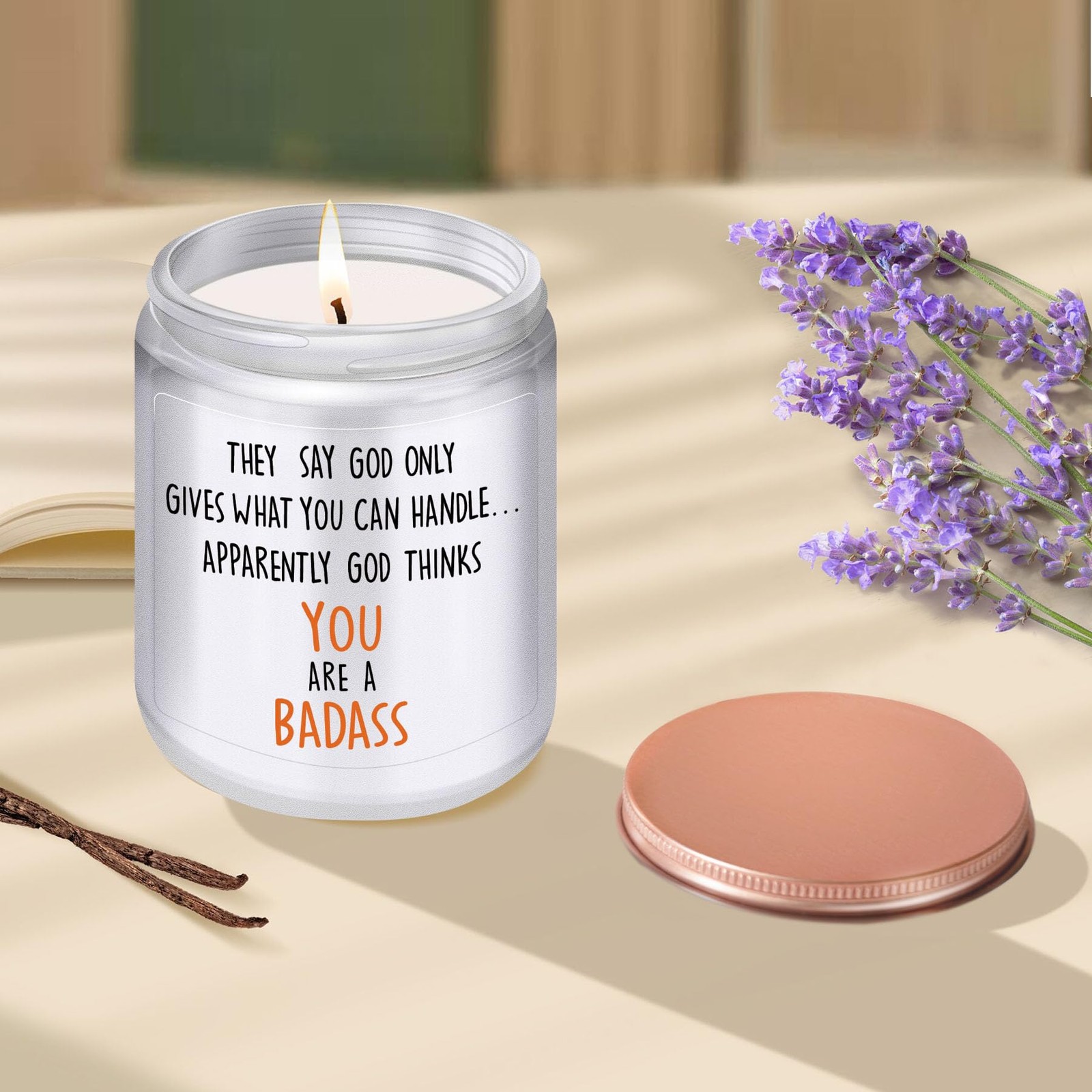 Get Well Candle Gifts For Women Funny Cancer After Surgery Encouragement