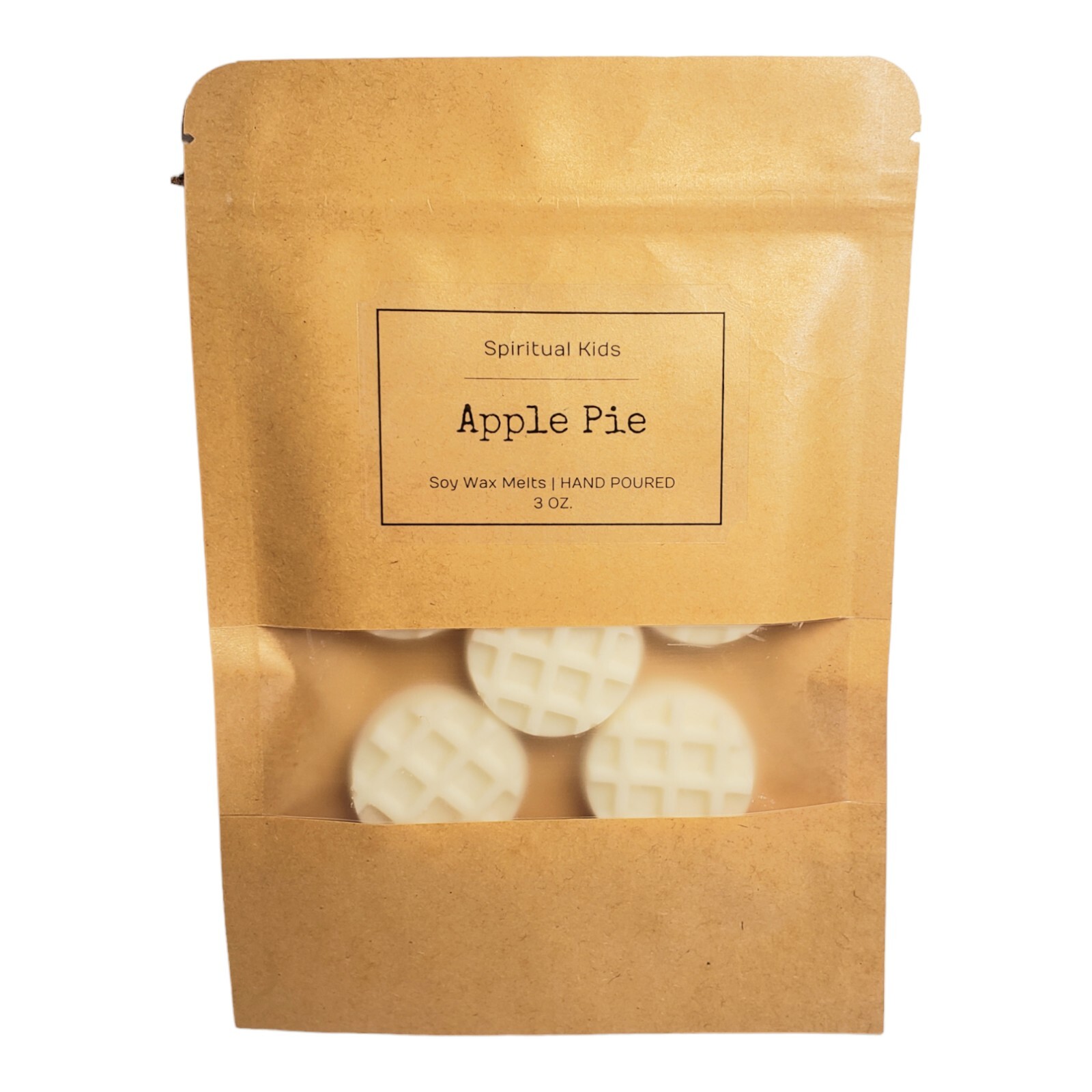 Apple Pie Soy Wax Melts 3oz HIGHLY SCENTED | Fall Wax Melts | Waffle Shaped