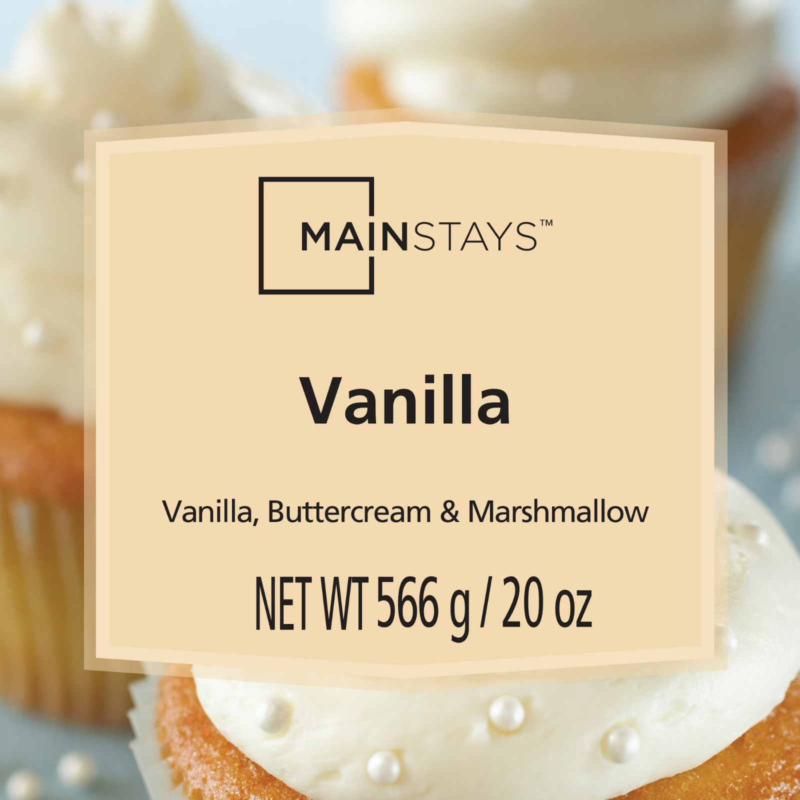 Mainstays vanilla scented single-Wick Large Glass Jar candle 20 oz…