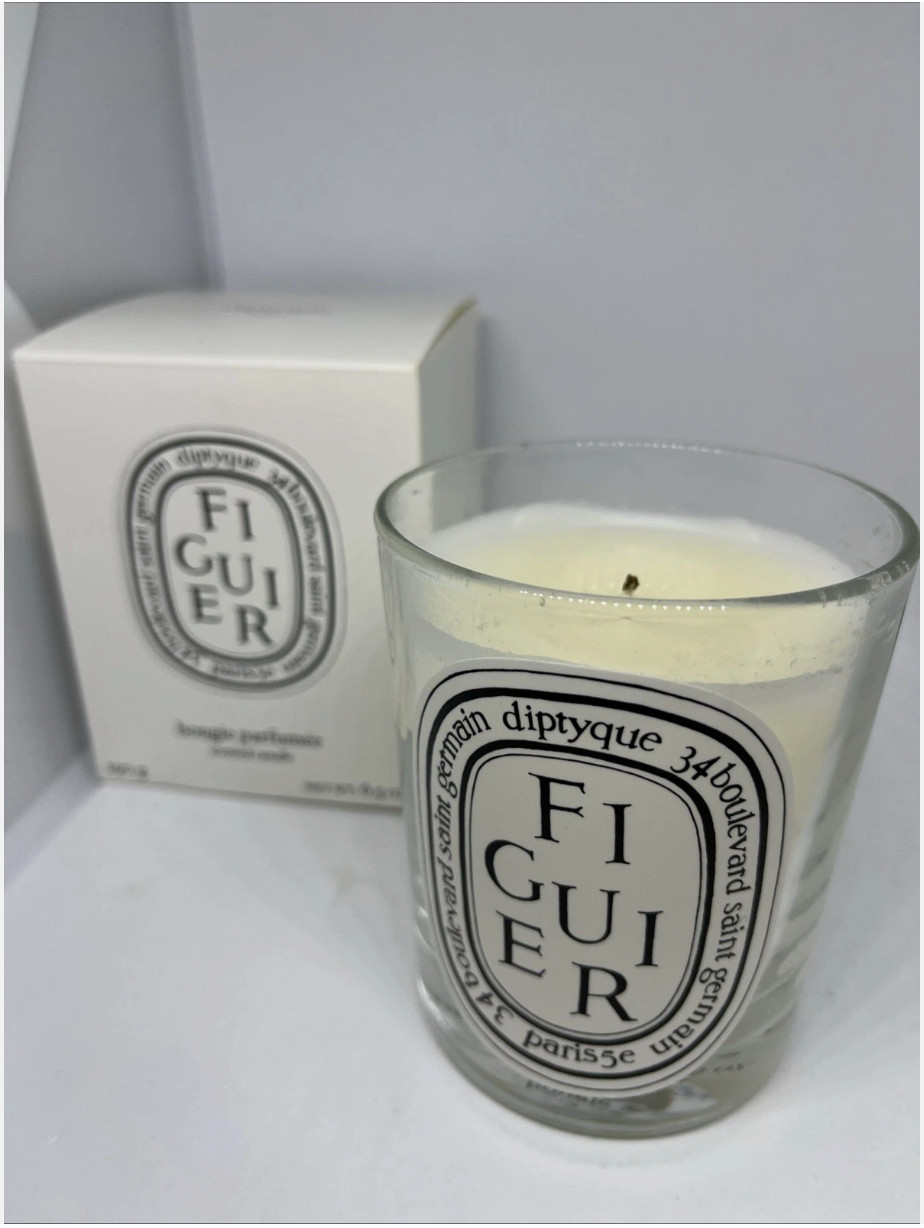 Diptyque Figuier Scented Candle 6.5oz Used