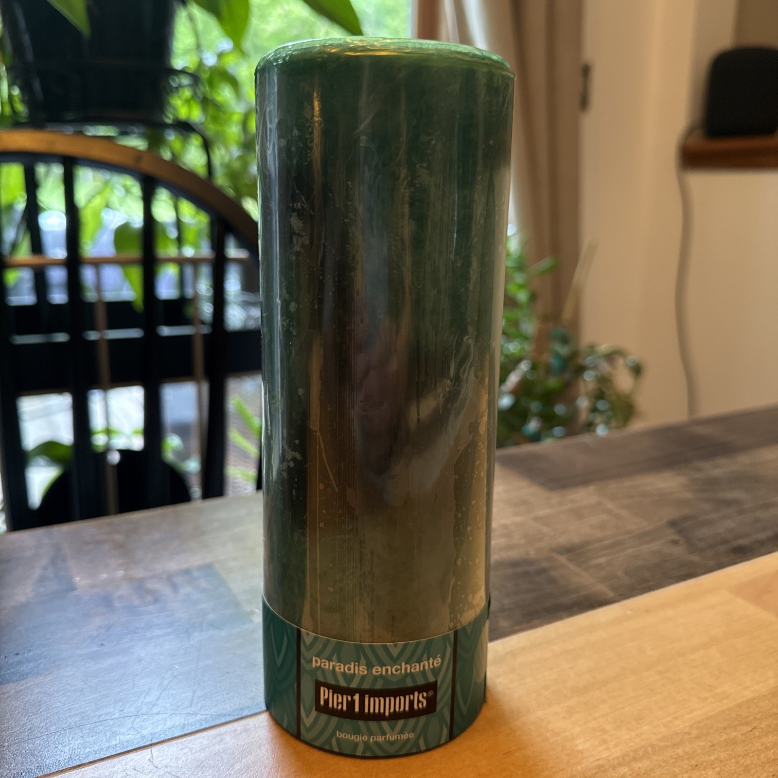 *Vintage/NOS* Pier 1 Imports Enchanted Paradise Scented Candle, 3”x 8″ Tall