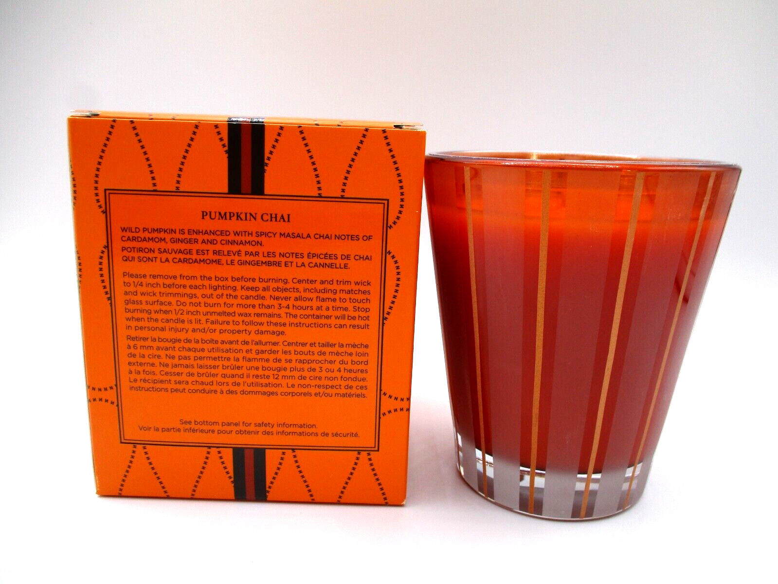 NEST Fragrances Pumpkin Chai Scented Classic Candle ~ 8.1 oz / 230 g / BNIB