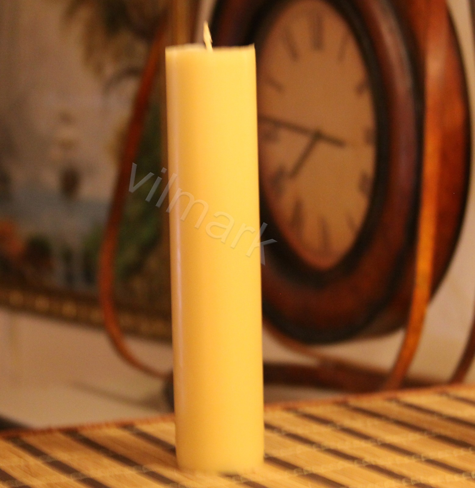 Handmade 100% Pure Beeswax Candles Cotton Wick