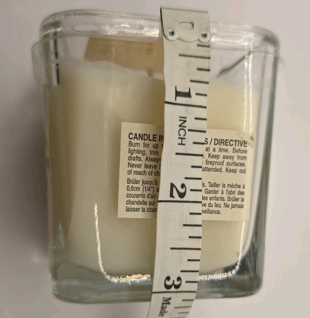 Yankee Candle Rare Cannoli Cream Puff Scented Candle 5 Ounces Mostly Full