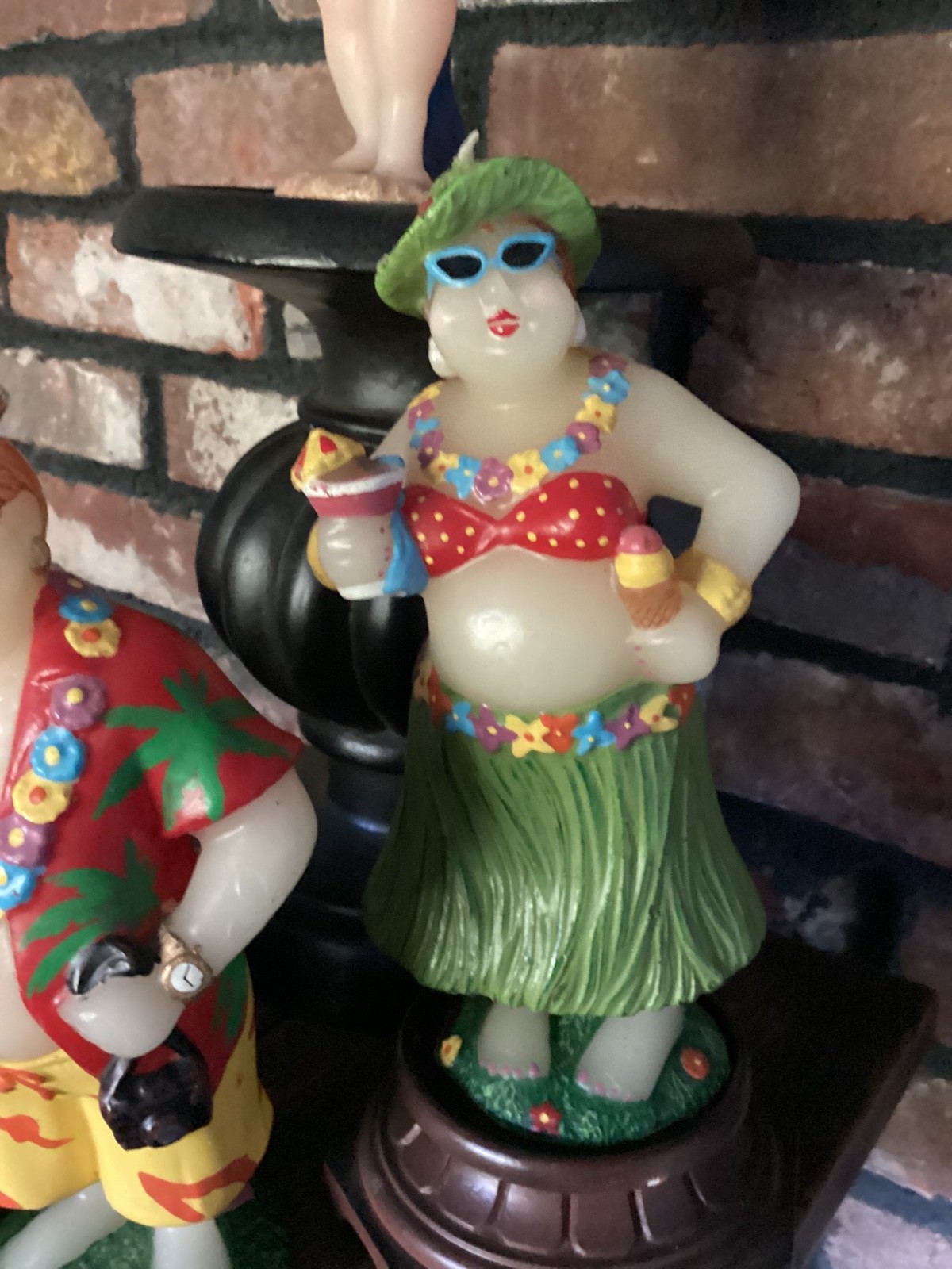 Vintage Lot Of 4 Boston Warehouse Candles Sun Bathers Decorative Candles