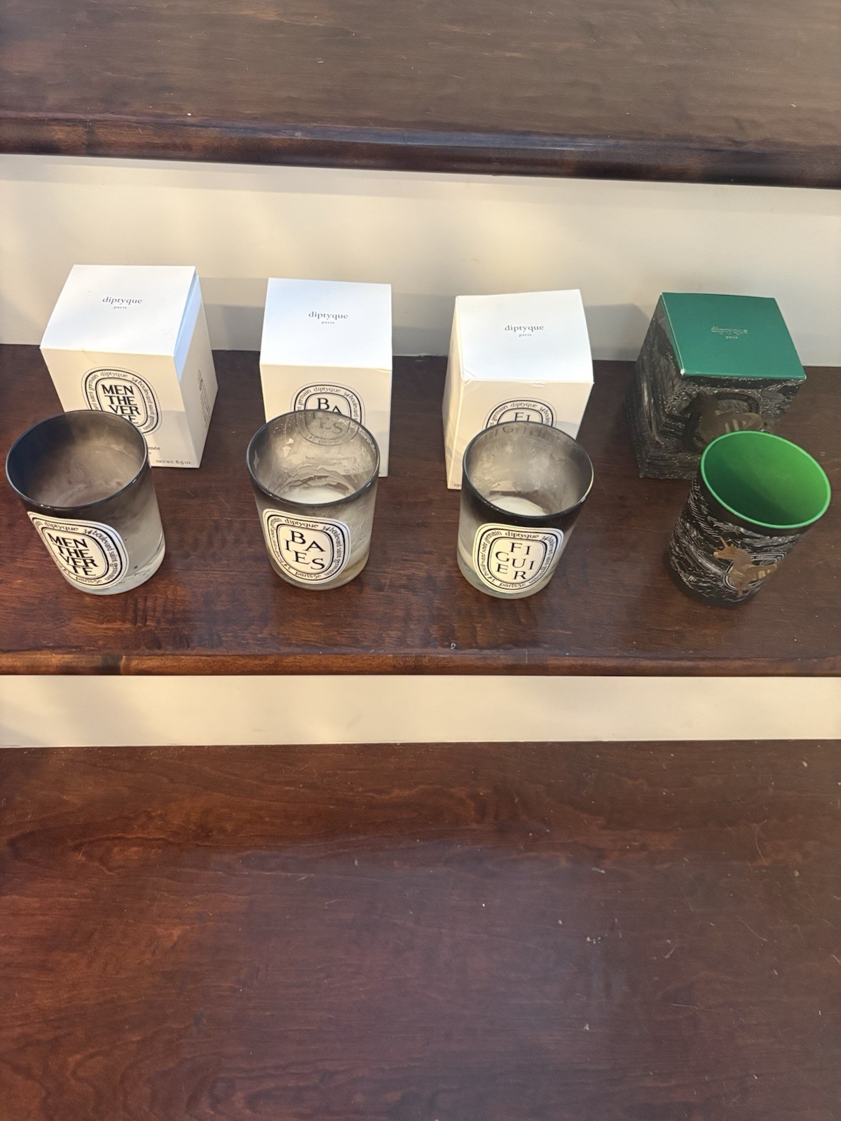 Diptyque EMPTY candle 6.5 Oz Jars w box