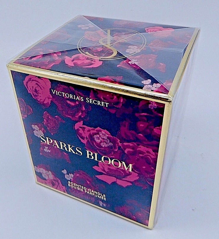 Victoria’s Secret SPARKS BLOOM Scented Candle 8.4oz New /Sealed In Box- Limited