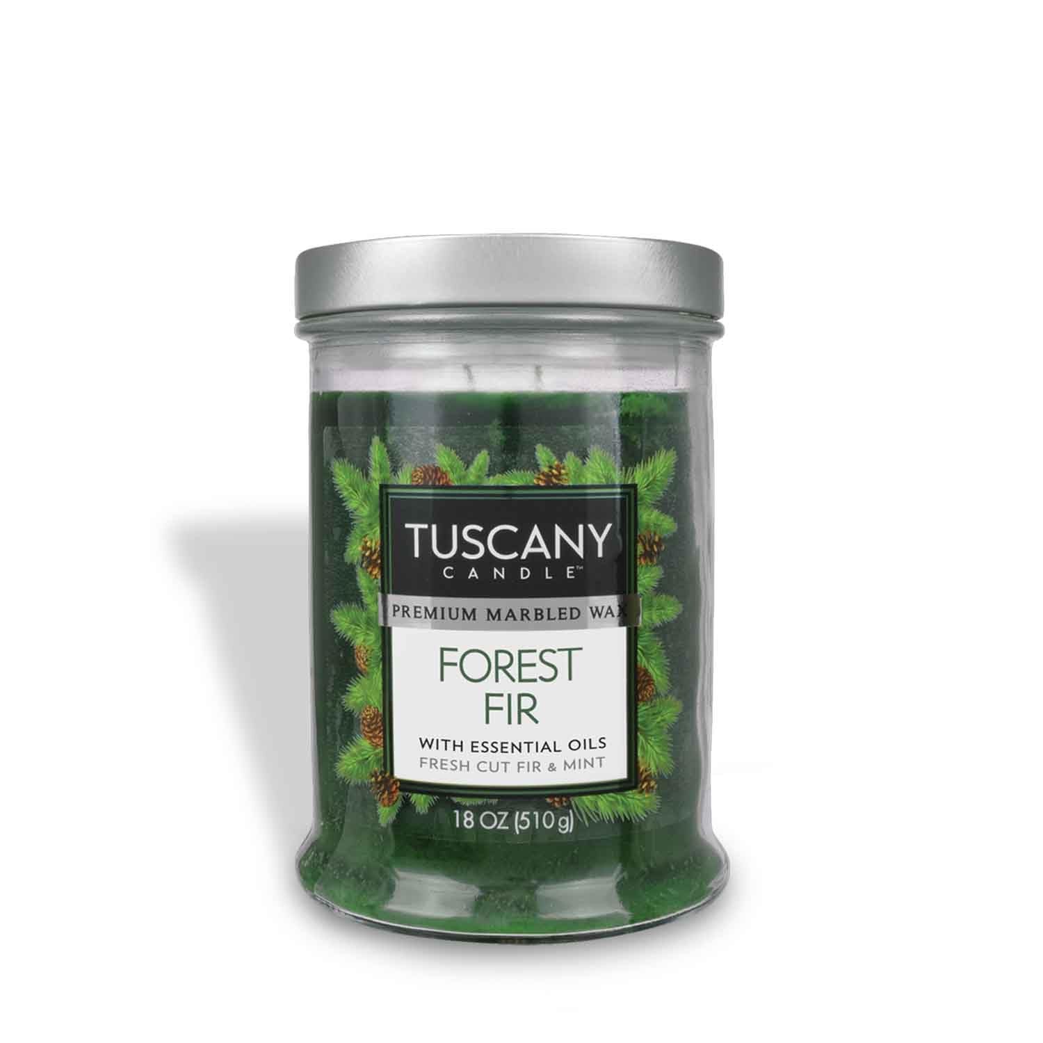 Forest Fir LongLasting Scented Jar Candle 18 OZ Aromatherapy Decor