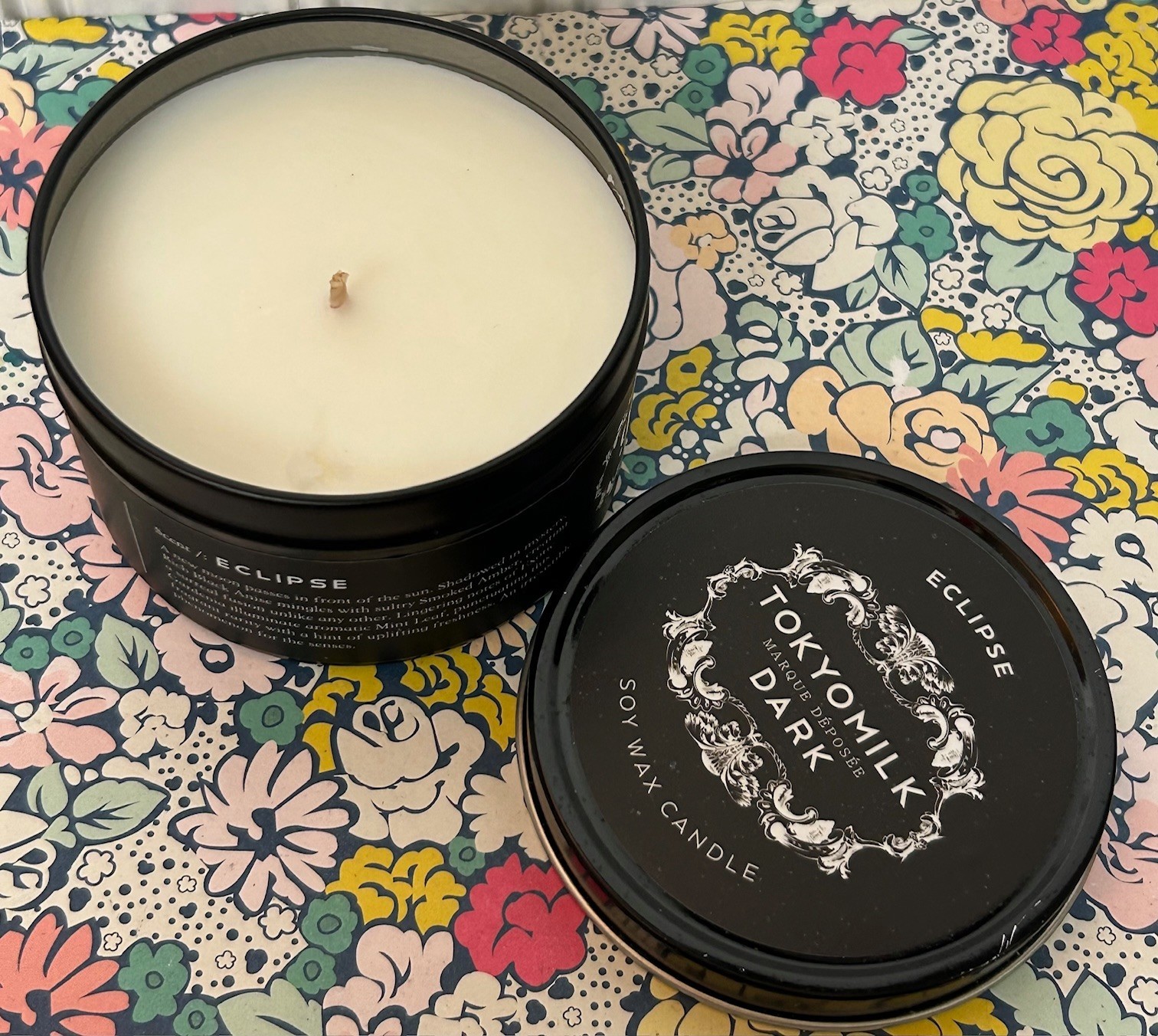 TOKYOMILK No. 99 DARK ECLIPSE SOY WAX CANDLE 6 oz MARGOT ELENA Tokyo Milk