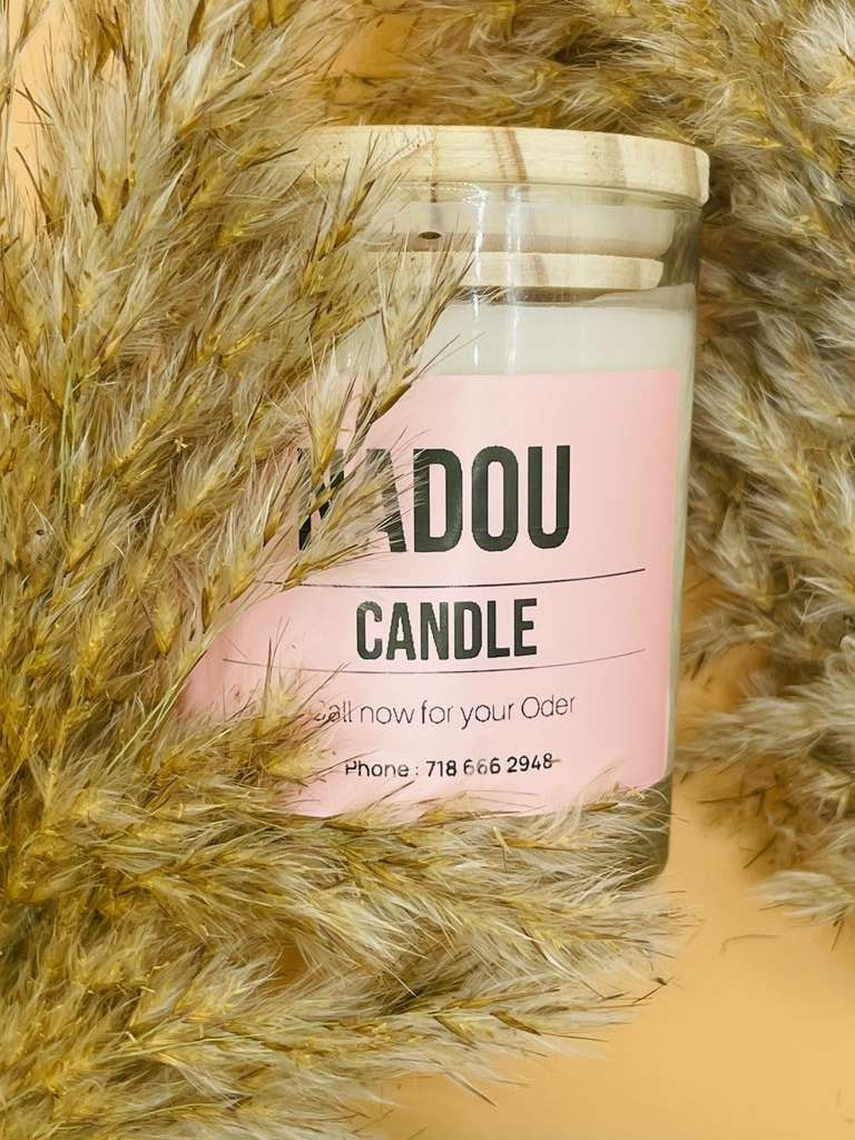 CLARANADOUCANDLE – Luxury Scented Candle for Bedroom & Living Room | Long-Lastin