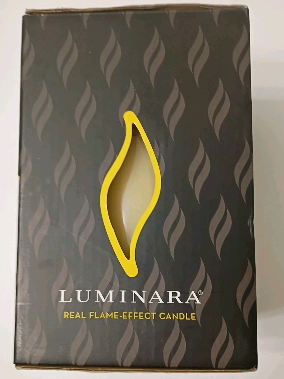 Luminara Flicker Flameless Candle Vanilla Scented Wax Pillar Timer +Bonus Remote