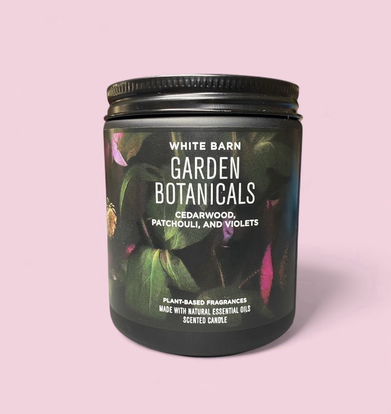 Bath & Body Works Rare Garden Botanicals Test Scent Single Wick Candle New HTF