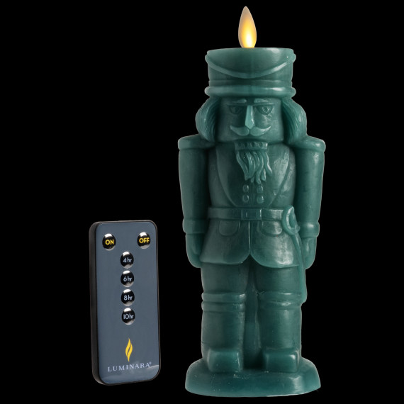 Luminara 8″ Flameless Nutcracker Figural