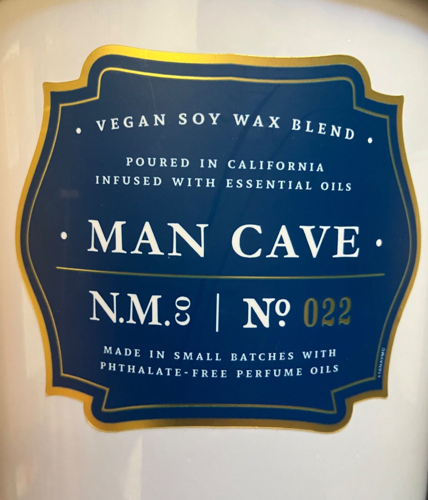 (2x Pack) BIG 3-wick, 24oz & 9oz LEOBEN CO Candle Man Cave & Night Out Soy Wax