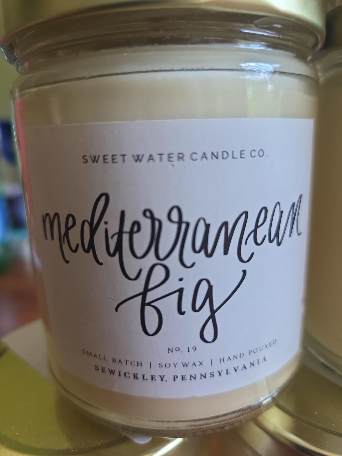 Sweet Water Decor 9 Oz Warm + Cozy Hand Poured Soy Wax Blend Made in USA Lot 6
