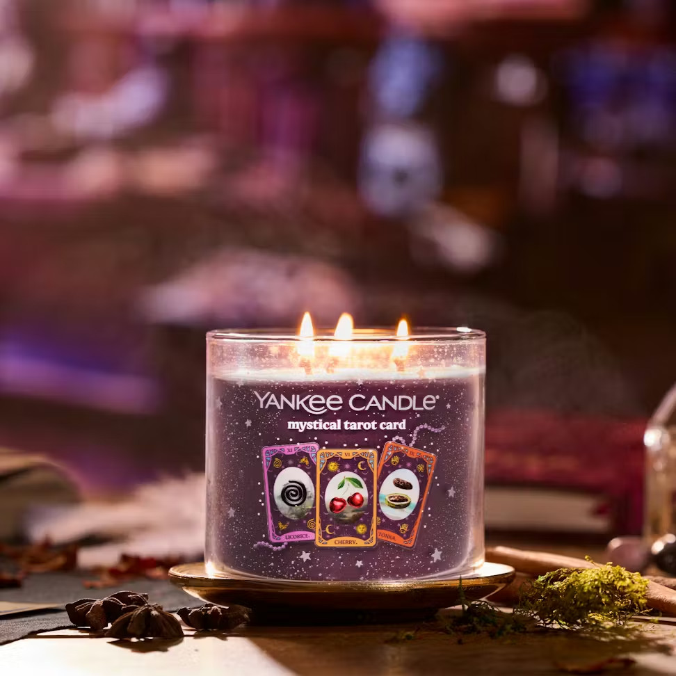 New 3-Wick Mystical Tarot Card – Yankee Candle Halloween