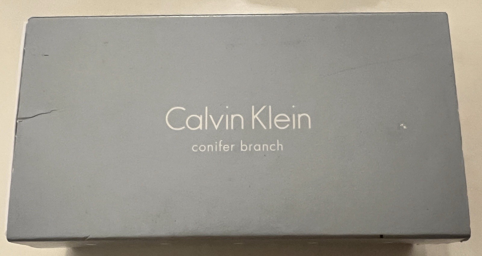 CALVIN KLEIN CONIFER BRANCH SCENTED CANDLE SET NEW FREE SHIPPING