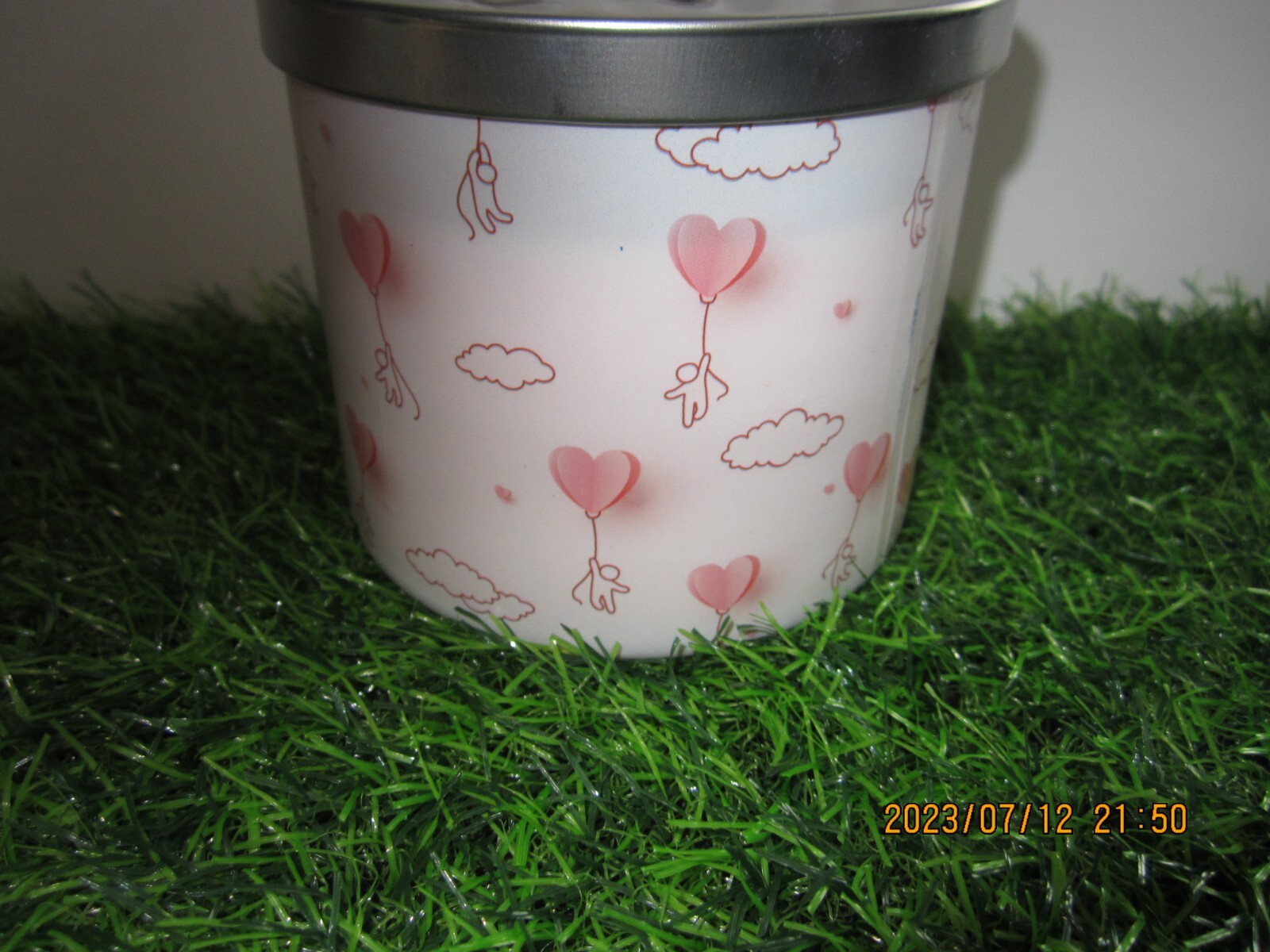 Romantic Love “HAPPILY EVER AFTER” Soy Blend 14 Oz 3 Wick Candle w/ Lid NEW